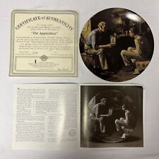 Norman Rockwell The Apprentice 1995 Collector Plate Limited Edition Knowles picture