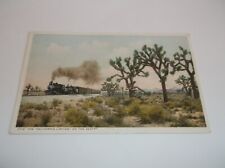 1907 SANTA FE CALIFORNIA LIMITED ATSF PASSENGER TRAIN UNUSED POST CARD picture