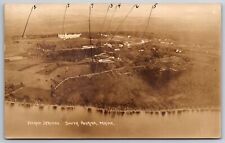 South Poland~Bldgs Id'd~Poland Springs~Rickers Own About 6000 Acres~c1912 RPPC picture