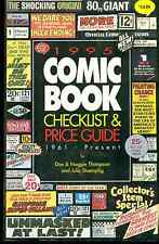 1995 COMIC BOOK CHECKLIST & PRICE GUIDE by Don & Maggie Thompson 500+ pg CBG SC picture