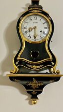 Antique wooden wall clock with pendulum Le Castel Works picture