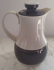 Vtg beige brown thermos West Germany insulated 570 coffee carafe tea warmer B2 picture