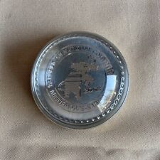2008 Republican National Convention Glass & Pewter Paperweight Salisbury Pewter picture