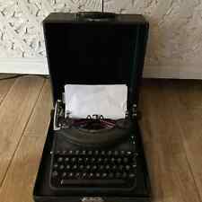 Remington Noiseless Model 7 Portable Typewriter Antique 1946 Working Condition picture