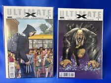 Lot Of 2 Ultimate X # 1 NM 1st James Hudson Arthur Adams Newsstand Variant Cover picture