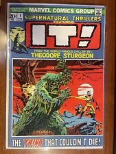 Supernatural Thrillers #1 - (VF) 1972 - Jim Steranko Cover Marvel Comics Horror picture