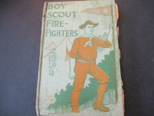 1912 Boy Scout Fire Fighters boy scout series volume 4 story book picture