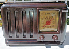 Fada tube radio ,Art Deco. model 209.Restored.Works great  picture