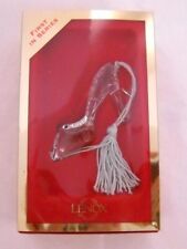 Lenox Enchanted Evening Lead Crystal Slipper Shoe 1st In A Series - NEW picture