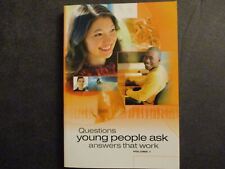 1989, 2011 Questions young people ask answers that work Volume 1 Christian book picture