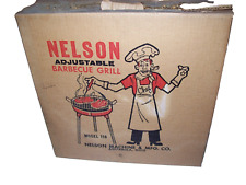 vintage Nelson Machine & Mfg Co. Barbeque Grill model 116 RARE New Old Stock picture