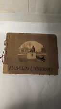 1910 Harvard University Photo Album Approx. 25 Pages Antique 