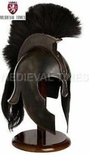 Troy Achilles Armor Helmet Medieval Knight Crusader Greek Spartan Helmet Gift picture