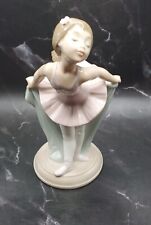 Vintage 1990's NAO Ballerina Porcelain Figurine Hand Made in Spain by Lladró picture