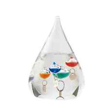 Large 22cm Galileo free standing tear drop thermometer picture