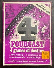 FOURCAST: 4 GAMES OF DESTINY - 1st 1969 - TAROT ASTROLOGY NUMEROLOGY DIVINATION picture