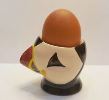 Cute Bird  Puffin Figurine Egg Cup Lovely Thai Ceramic Kitcheware Collect Home picture