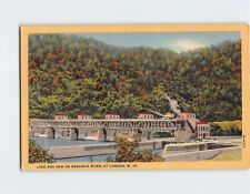 Postcard Lock and Dam on Kanawha River at London West Virginia USA picture