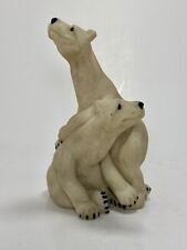 Polar Bear Figurine Quarry Critters PETER & POLLY Second Nature Design 2000 picture
