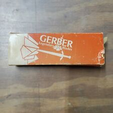 Vintage Gerber Silver Knight Box Only Cag Sof Devgru Seal picture