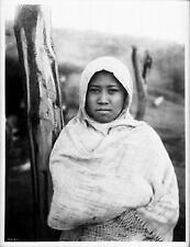 Portrait of a young Yaqui Indian woman Arizona 1910 Old Photo picture