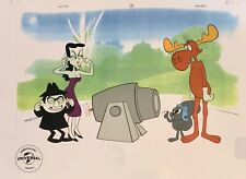 ROCKY and BULLWINKLE Limited Edition Sericel Cel Animation Art picture