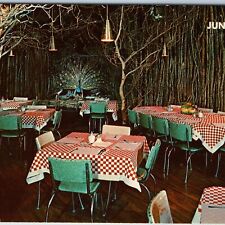 c1960s Independence IA 20 Jungle Inn Restaurant Dining Advertising Postcard A198 picture