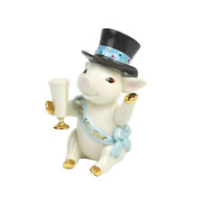 Lenox Happy New Year Cheers Cute Piggy Ornament  Sculpture Figurine Home Decor picture