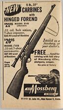 1949 Print Ad Mossberg .22 Rifles Bolt-Action & 7-Shot Automatic New Haven,CT picture