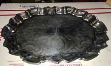 Vintage Silverplate Award Charger Plate / Platter Engraved Germantown Fair 1992 picture