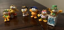 Vintage Garfield 1978-1981 PVC plastic figurines lot of 6 picture