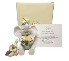 Lenox Pachyderm Pilgrim Elephant Figurine Made In China 24K  Accents Original  picture
