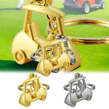 1PC 3D Golf Cart Keychain Innovative Keychains Accessories Keyring Key Purse Car picture
