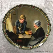 KNOWLES NORMAN ROCKWELL CollectorPlate A Family's Full Measure  American Dream picture
