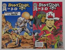 BraveStarr in 3-D #1-2 VG FN complete series - Blackthorne #-D #27 & #40 picture