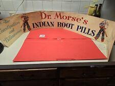 Rare Vtg Doctor Morse's Indian Root Pills Ad Snake Oli Early California Era picture