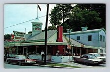 Gatlinburg TN-Tennessee, The Chimney House Restaurant Vintage Souvenir Postcard picture