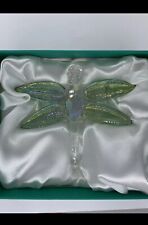 Simon Designs Crystal Dragonfly - Green Iridescent - New In Box picture