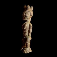 African statue tribal Sculptures Figure Carved statue Yoruba Shango Dance-9985 picture