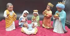 Homco Little Ones Nativity Set Home Interiors 57076 w/Orig. Packaging  Vintage picture