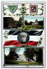 Friedrichsruh Germany Postcard Mausoleo Hirsehgruppe Friedrichsruh Castle c1910 picture