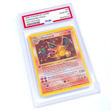 Charizard 4/102 1st Edition PSA 10 Custom Personalised Graded Card picture