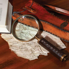 Brass Antique Magnifying Glass picture