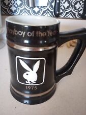 VINTAGE PLAYBOY PLAYBOY OF THE YEAR 1975 MUG Cup RARE COLLECTIBLE DRINKWARE picture