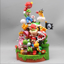 New Super Mario Big family figurine PVC Statue H 27.5cm In stock  picture