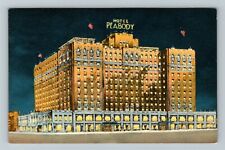 Memphis TN-Tennessee, Hotel Peabody, Advertisement, Outside, Vintage Postcard picture