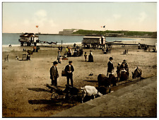 England. Weymouth. The Fort. Vintage photochrome by P.Z, photochrome Zurich p picture