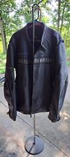 Mens Harley Davidson Leather Jacket 3xl Tall picture