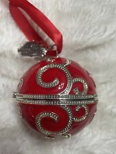 PANDORA Christmas Spectacular RADIO CITY ROCKETTES 2017 Red Ornament Ball picture