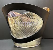 Hennessy Cognac Bottle Service Black Gold Ice Bucket Bottle Chiller - pre-owned picture